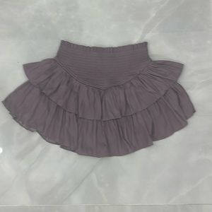 Purple flowy skirt super cute-Mustard Seed